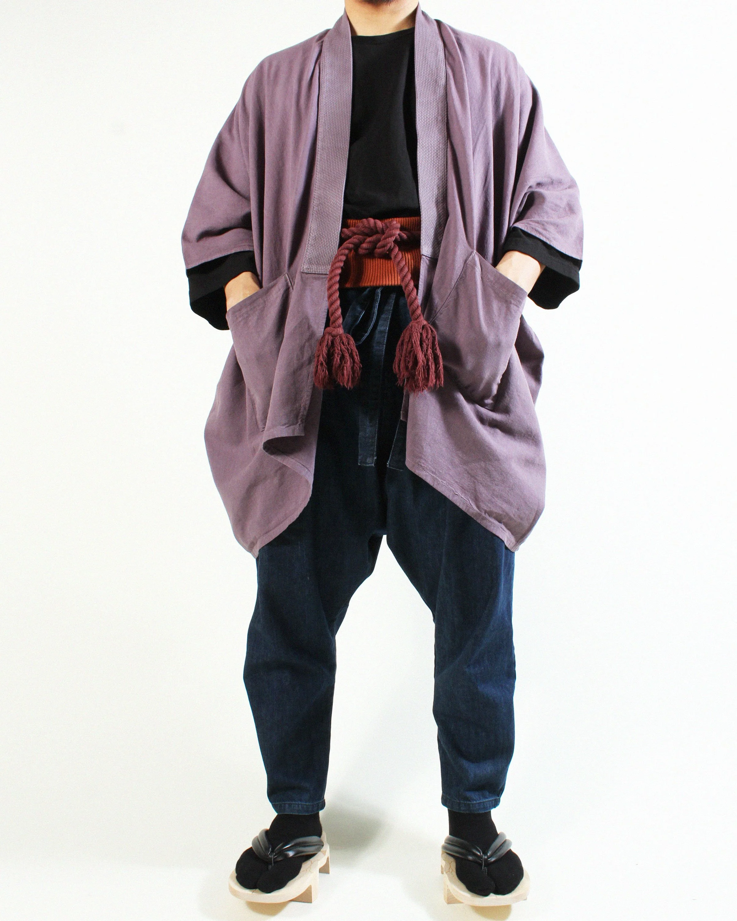 ★アルベロベロ　羽織り★ JOROGI - LAVENDER | Prospective Flow | Japanese Fashion for Men